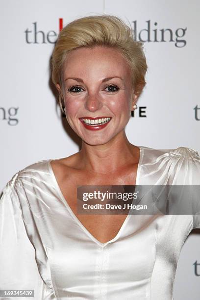 Helen George attends a special screening of 'The Big Wedding' at The Mayfair Hotel on May 23, 2013 in London, England.