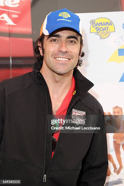 Banana Boat hosts a luncheon with Dario Franchitti at the Target Chip Ganassi Racing Team Hospitality Tent on May 23, 2013 in Indianapolis, Indiana.