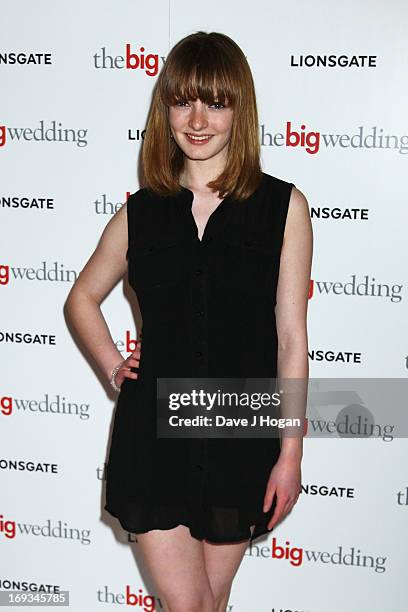 Dakota Blue Richards attends a special screening of 'The Big Wedding' at The Mayfair Hotel on May 23, 2013 in London, England.