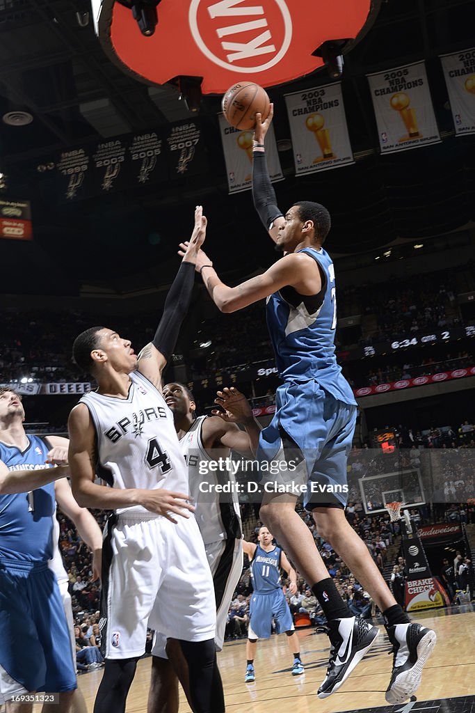 Minnesota Timberwolves v San Antonio Spurs