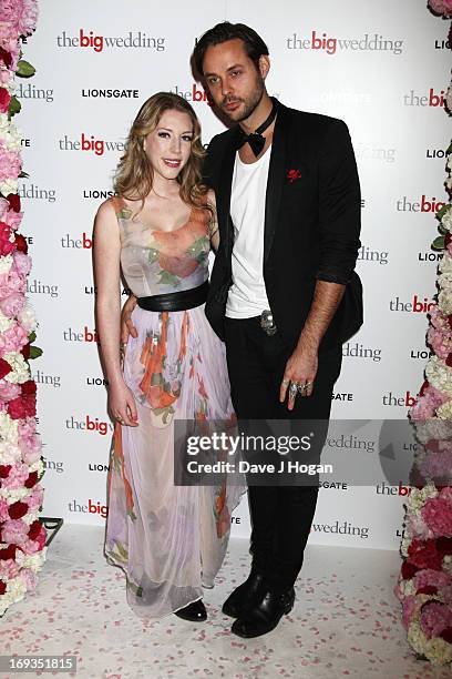 Katherine Ryan attends a special screening of 'The Big Wedding' at The Mayfair Hotel on May 23, 2013 in London, England.