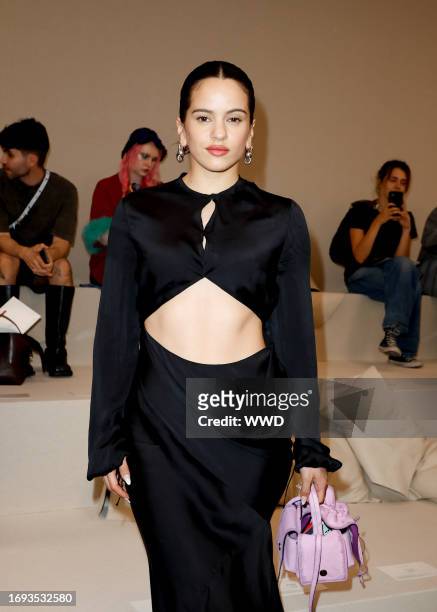 Rosalía at Acne Studios Ready To Wear Spring 2024 held at Observatoire de Paris on September 27, 2023 in Paris, France.