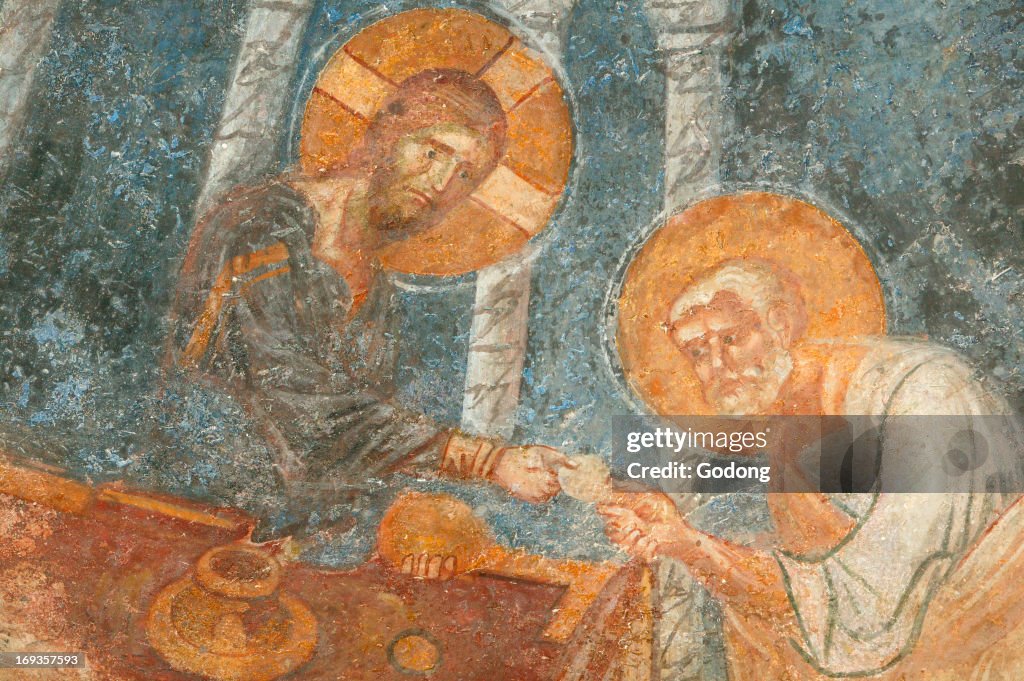 Saint Nicholas church fresco