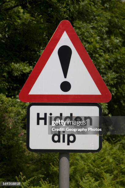 41 Dip Traffic Sign Stock Photos, High-Res Pictures, and Images - Getty ...