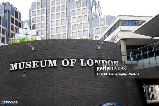 Museum of London, Barbican, London, England