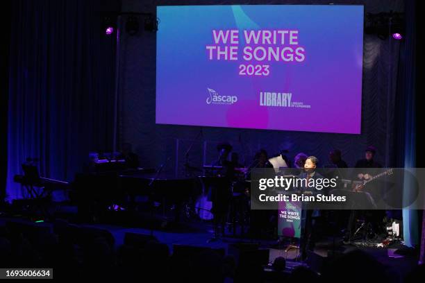 Rep. Ted Lieu delivers remarks during The ASCAP Foundation & The Library Of Congress Present We Write The Songs 2023 at The Library of Congress on...