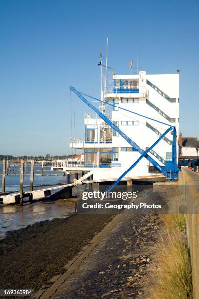 Royal Corinthian Yacht Club building, Burnham on Crouch, Essex, England.