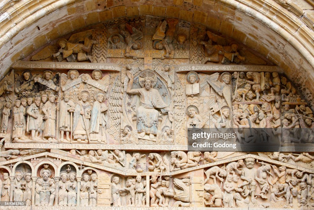 Sainte Foy abbey church tympanum