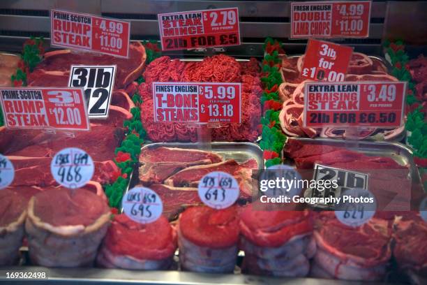 Meat Show Window Butcher Meat Label Photos and Premium High Res Pictures - Getty Images