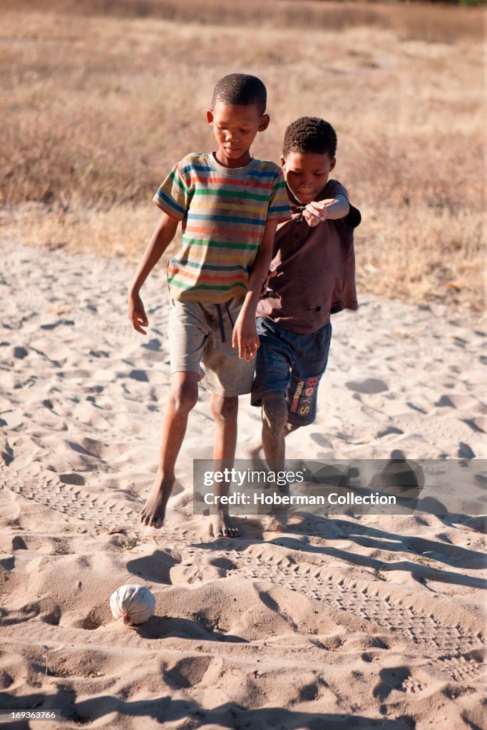 Bushmen boys