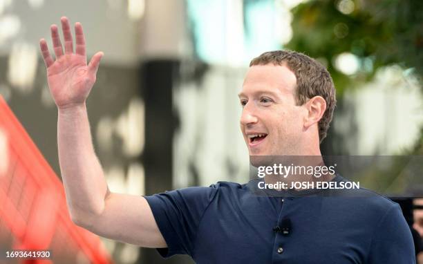 Meta Internet Meta founder and CEO Mark Zuckerberg speaks during Meta Connect event ...