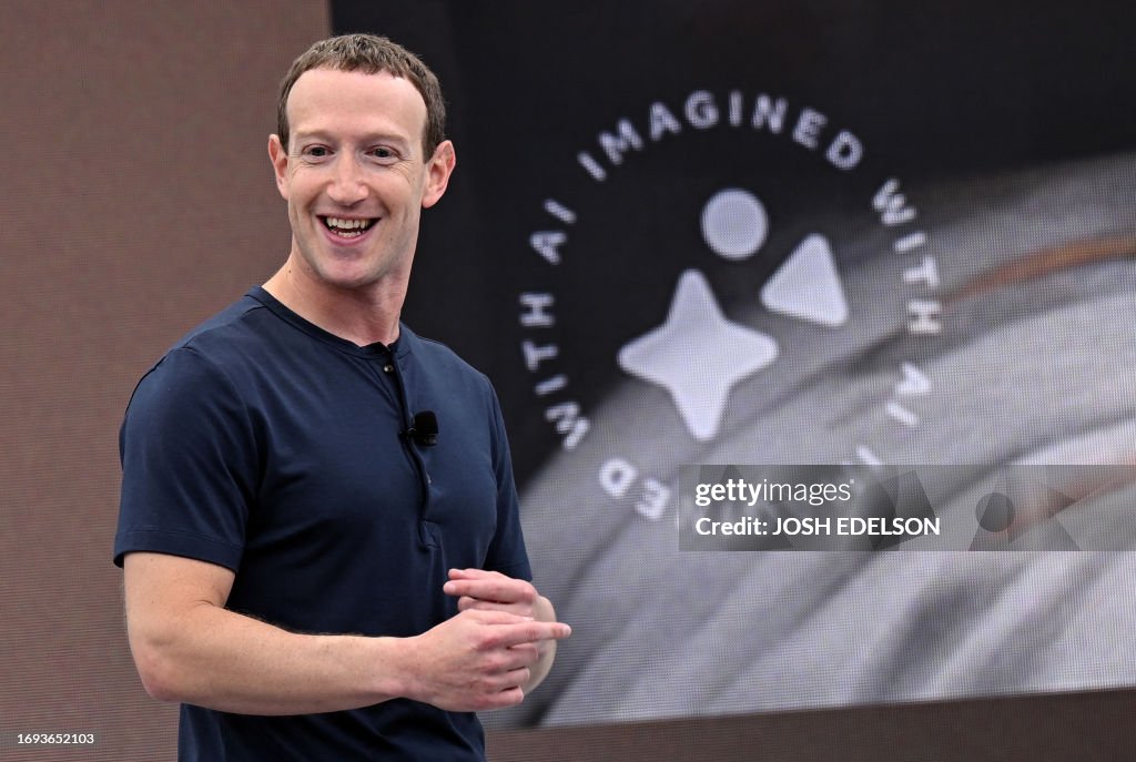 Meta Internet Meta founder and CEO Mark Zuckerberg speaks during Meta Connect event ...