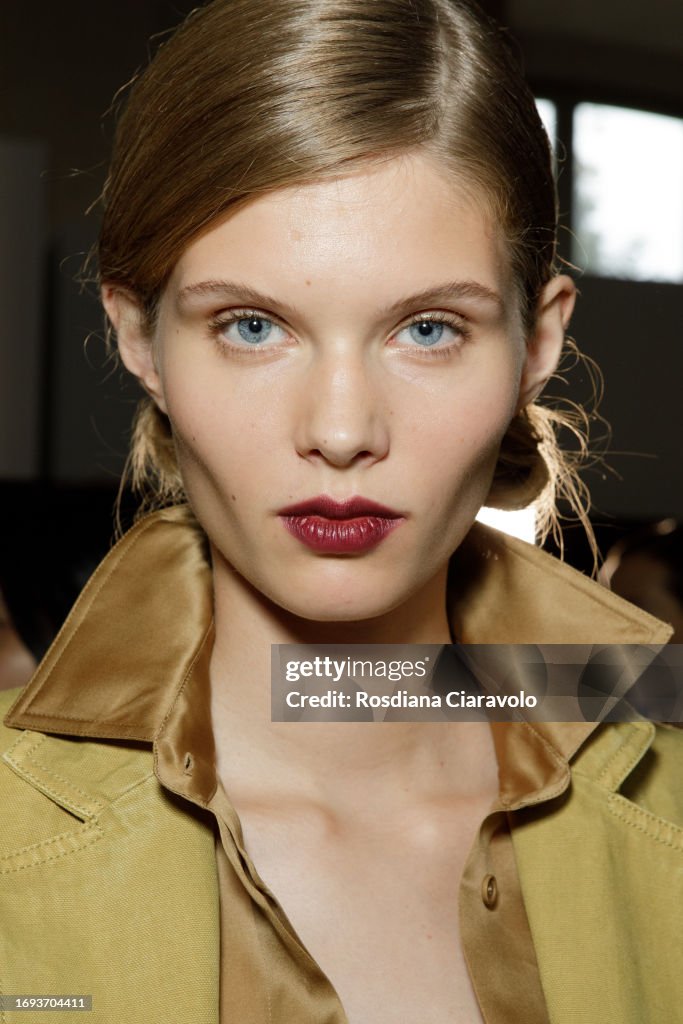 Max Mara - Backstage - Milan Fashion Week - Womenswear Spring/Summer 2024