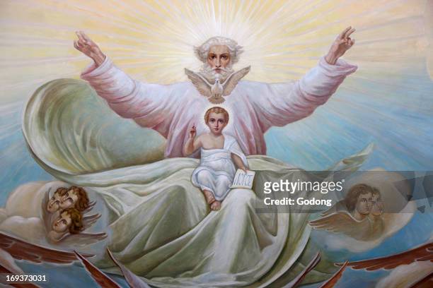 583 Holy Trinity Painting Photos and Premium High Res Pictures - Getty  Images