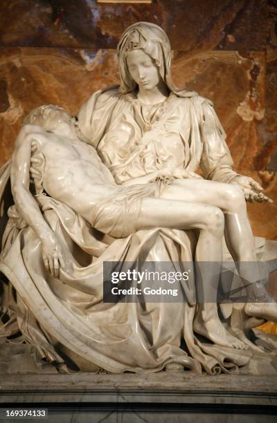 Michelangelo's Pieta in St Peter's basilica