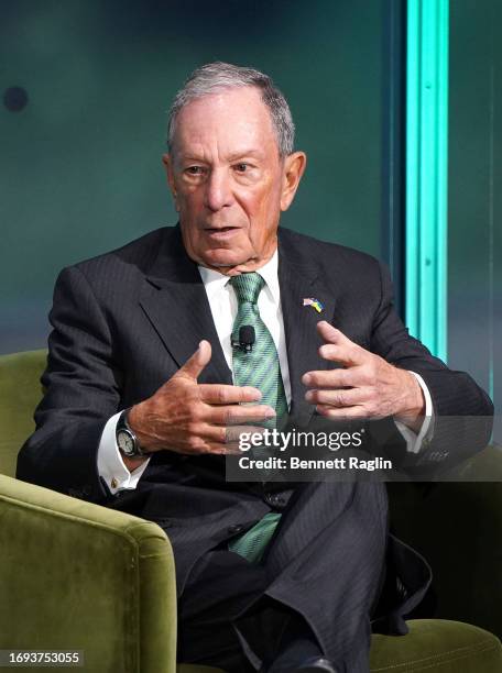 Michael R. Bloomberg, U.N. Special Envoy on Climate Ambition and Solutions, Founder of Bloomberg L.P. And Bloomberg Philanthropies and former Mayor...