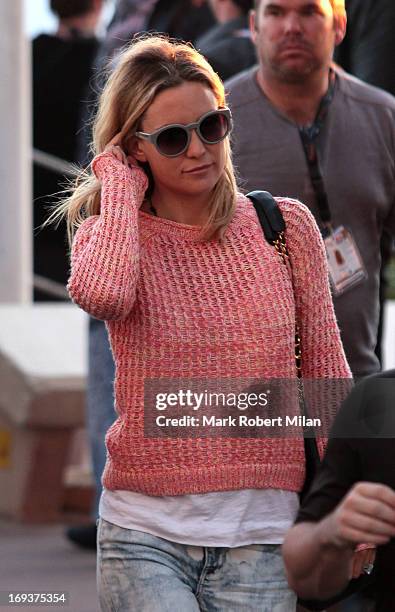 Kate Hudson at Le Grand Journal studio during the 66th annual Cannes Film Festival on May 23, 2013 in Cannes, France.