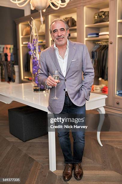 Tony G attends the 1 year anniversary party for menswear Tailor 'Otto' at 66 Grosvenor St on May 23, 2013 in London, England.