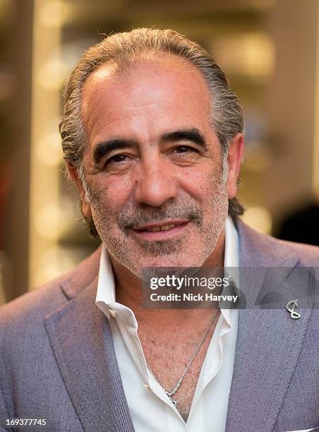 Tony G attends the 1 year anniversary party for menswear Tailor 'Otto' at 66 Grosvenor St on May 23, 2013 in London, England.