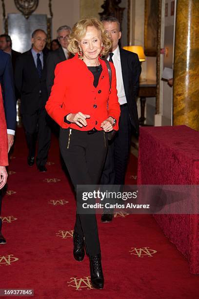 Maria Teresa Fernandez de la Vega attends the "En Propia Voz" memoir presentation at the Casino de Alcala on May 23, 2013 in Madrid, Spain.