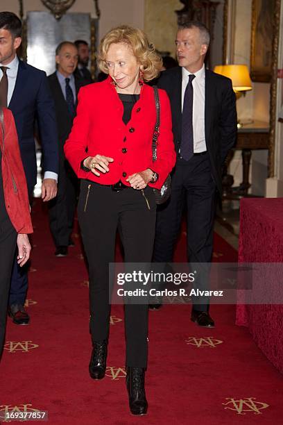 Maria Teresa Fernandez de la Vega attends the "En Propia Voz" memoir presentation at the Casino de Alcala on May 23, 2013 in Madrid, Spain.