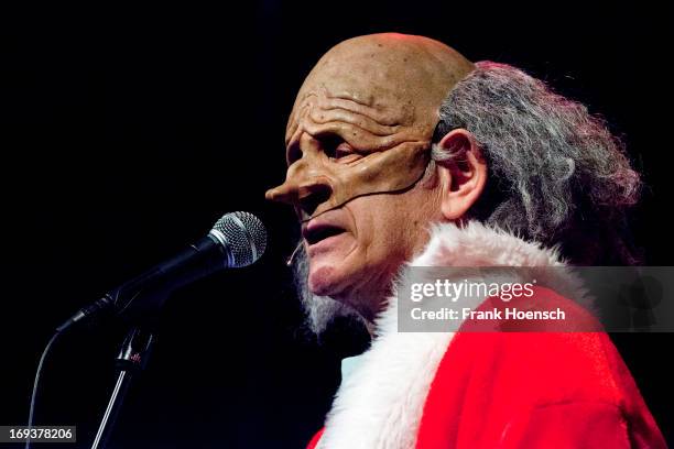 Singer Randy Rose of The Residents performs live during a concert at the Babylon on May 23, 2013 in Berlin, Germany.