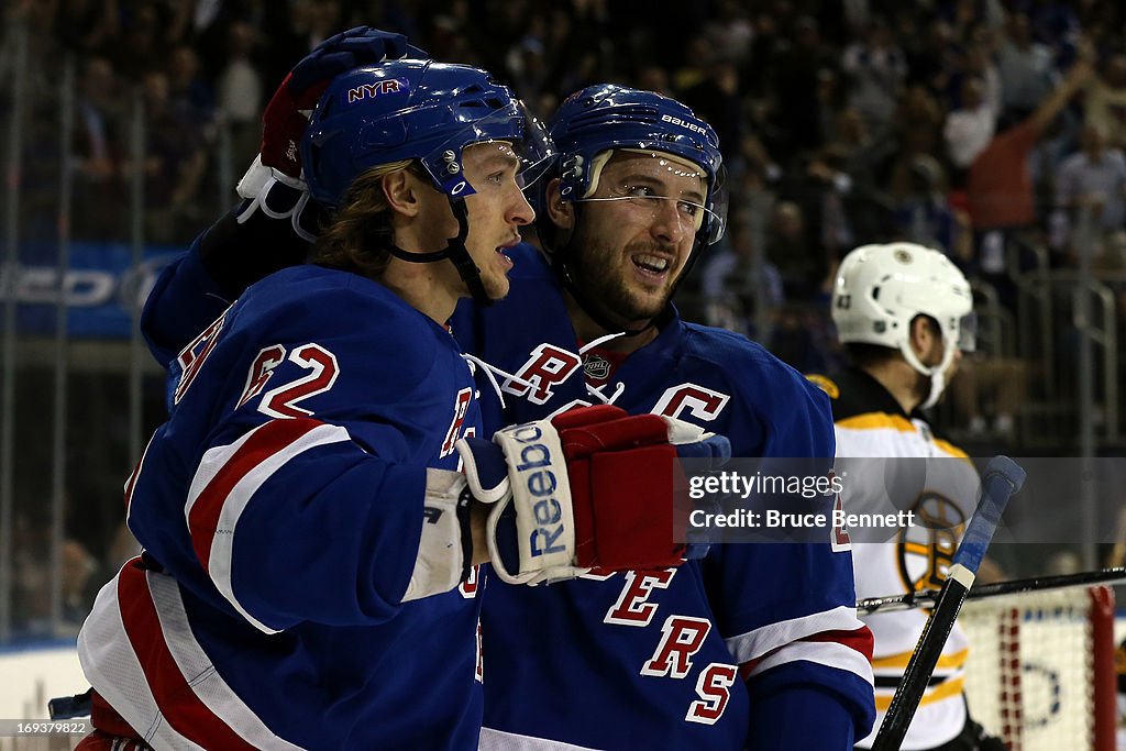 Boston Bruins v New York Rangers - Game Four