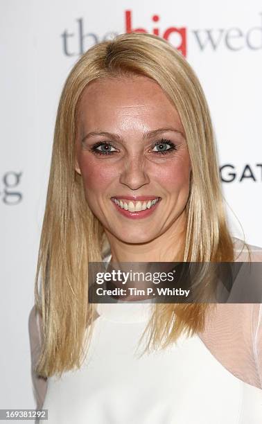 Camilla Dallerup attends Special screening of 'The Big Wedding' at May Fair Hotel on May 23, 2013 in London, England.