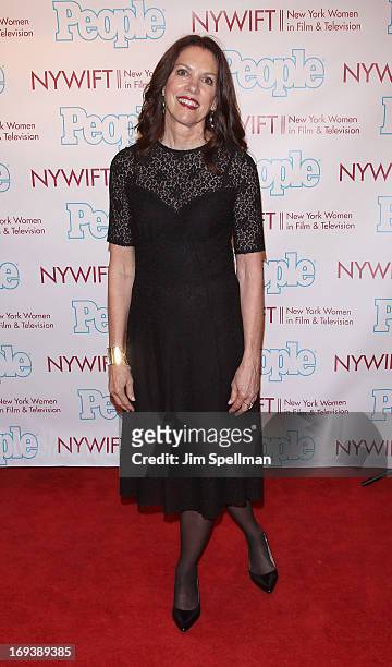 Costume Designer Deborah Scott attends 2013 NYWIFT Designing Women Awards at The McGraw-Hill Building on May 23, 2013 in New York City.