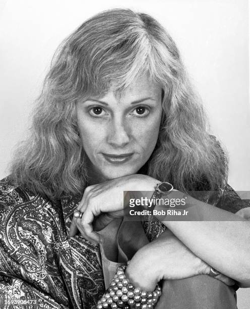 Actress Sondra Locke portrait session, June 5, 1986 in Burbank, California.