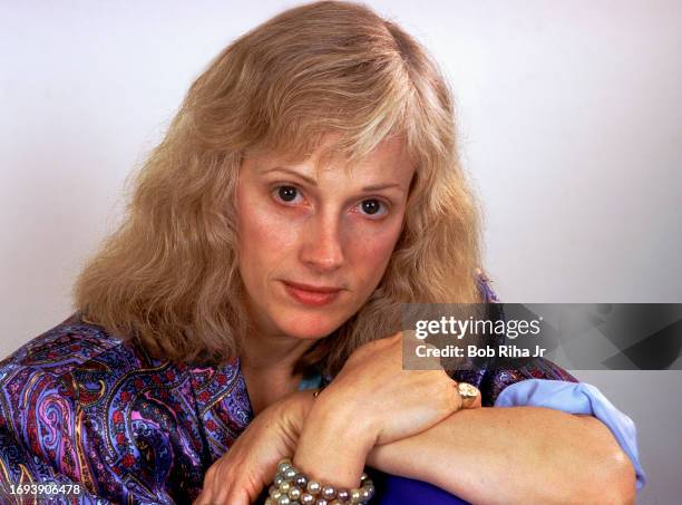 Actress Sondra Locke portrait session, June 5, 1986 in Burbank, California.