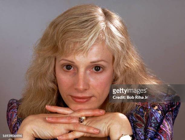 Actress Sondra Locke portrait session, June 5, 1986 in Burbank, California.