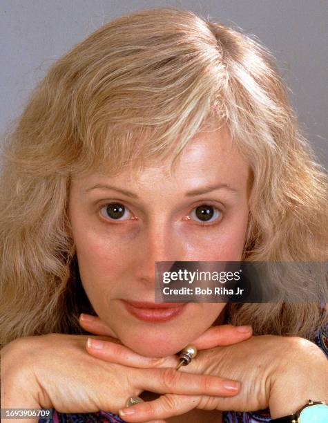 Actress Sondra Locke portrait session, June 5, 1986 in Burbank, California.