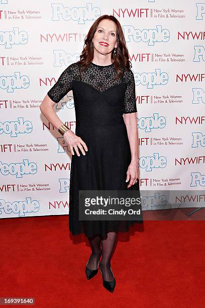 Costume Designer Deborah Scott attends the 2013 NYWIFT Designing Women Awards at The McGraw-Hill Building on May 23, 2013 in New York City.