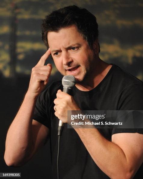 Comedian Brian Dunkleman performs during his appearance at The Ice ...
