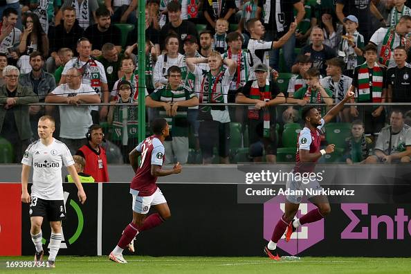 Legia Warszawa v Aston Villa FC: Group E - UEFA Europa Conference League 2023/24 Legia Warszawa v Aston Villa FC: Group E - UEFA Europa Conference League 2023/24