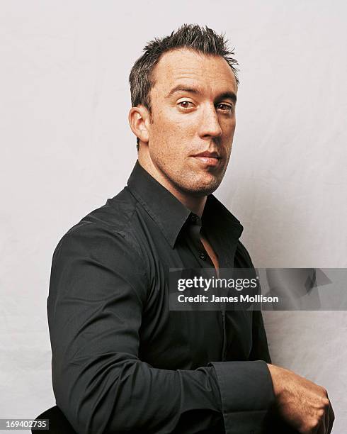 Radio broadcaster and DJ Chris O'Connell is photographed for the Guardian on March 3, 2009 in London, England.