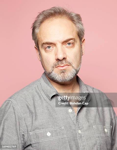 Film and theatre director Sam Mendes is photographed for the Observer on November 22, 2012 in London, England.