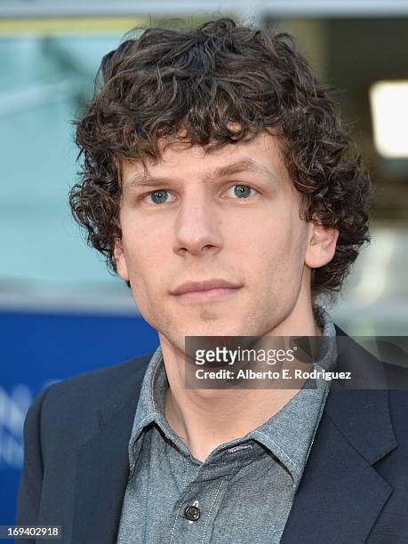 Actor Jesse Eisenberg attends a special screening of Summit Entertainment's "Now You See Me" at the ArcLight Theaters Hollywood on May 23, 2013 in...