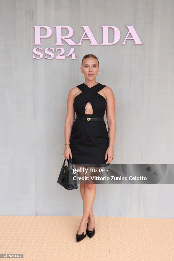 Prada Spring/Summer 2024 Womenswear Fashion Show - Arrivals And Front Row