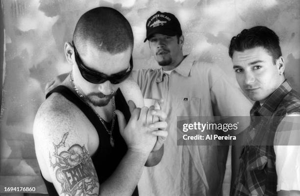 Hip-Hop group House of Pain appears in a portrait taken on July 10, 1992 in New York City.