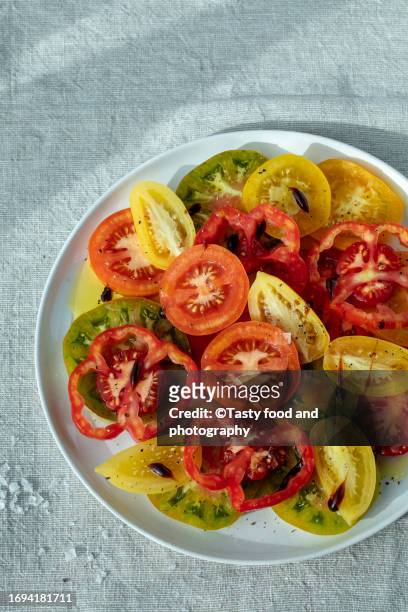various types of tomatoes - tasty stock pictures, royalty-free photos & images