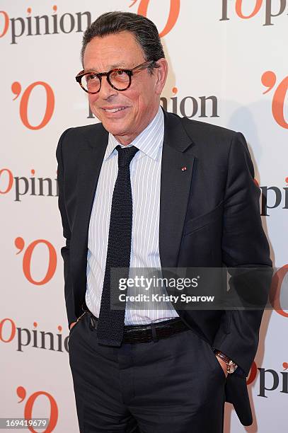 Jean-Claude Darrois attends the 'L'Opinion' Newspaper Launch Party on May 14, 2013 in Paris, France.