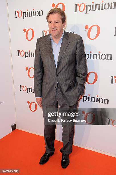 Eric Revel attends the 'L'Opinion' Newspaper Launch Party on May 14, 2013 in Paris, France.