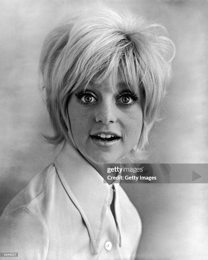 Studio Portrait Of Goldie Hawn, c. 1969. 