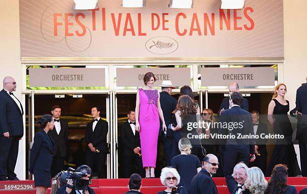Bianca Balti attends "The Immigrant" Premiere during the 66th Annual Cannes Film Festival at Grand Theatre Lumiere on May 24, 2013 in Cannes, France.