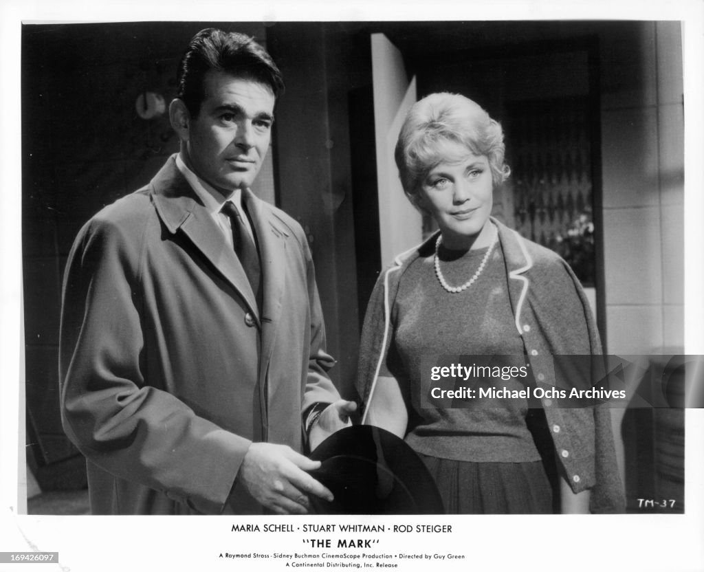 Stuart Whitman And Maria Schell In 'The Mark'