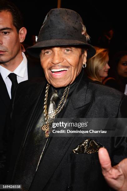 Joe Jackson attends the Premiere of 'Michael Kohlhaas' at The 66th Annual Cannes Film Festival at Palais des Festivals on May 24, 2013 in Cannes,...