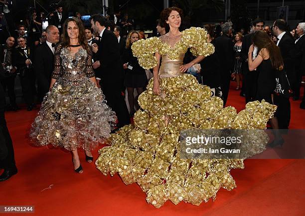 Larisa Katz attends the 'Michael Kohlhaas' premiere during The 66th Annual Cannes Film Festival at the Palais des Festival on May 24, 2013 in Cannes,...