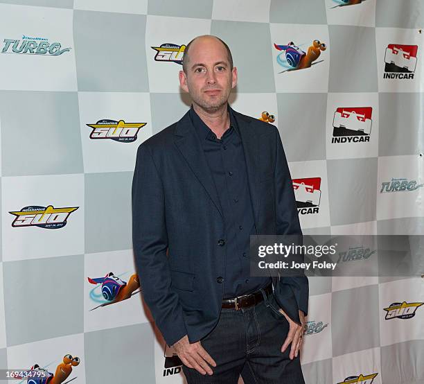 Canadian storyboard artist and director David Soren attends "Turbo" Special Indy 500 Screening at Indiana State Museum on May 24, 2013 in...